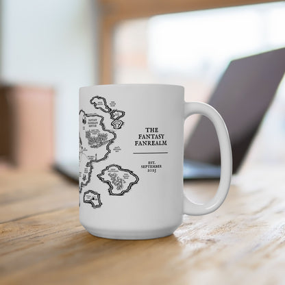 Three Year Anniversary - Map Mug