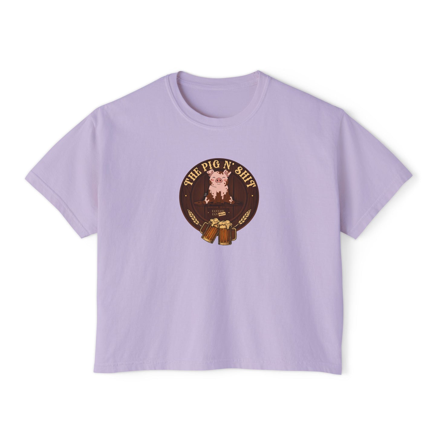Pig N' Shit | Fantasy FanFellas Women's Crop Top