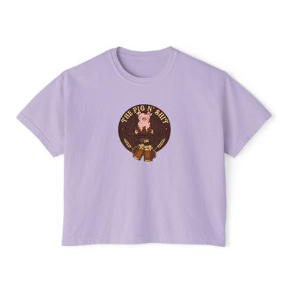 Pig N' Shit | Fantasy FanFellas Women's Crop Top