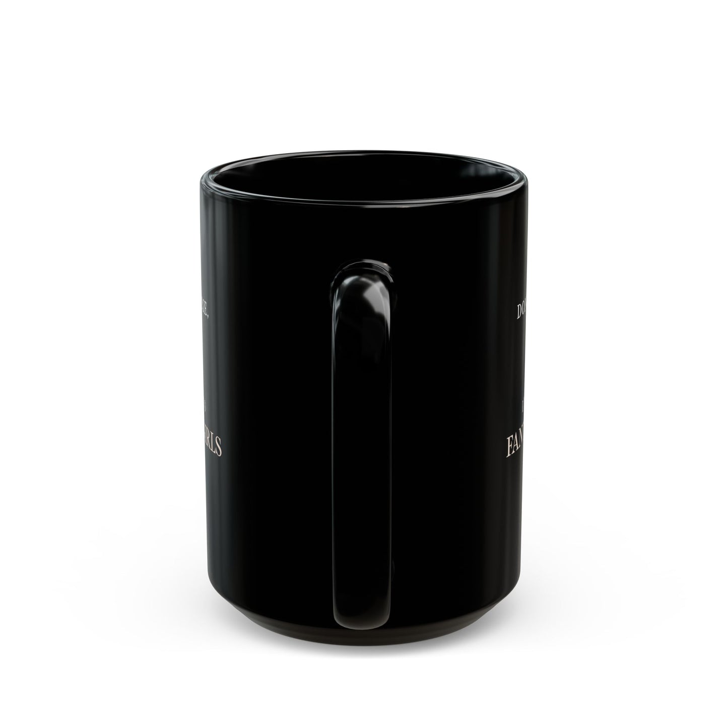 Don't Talk to Me Mug (Black)