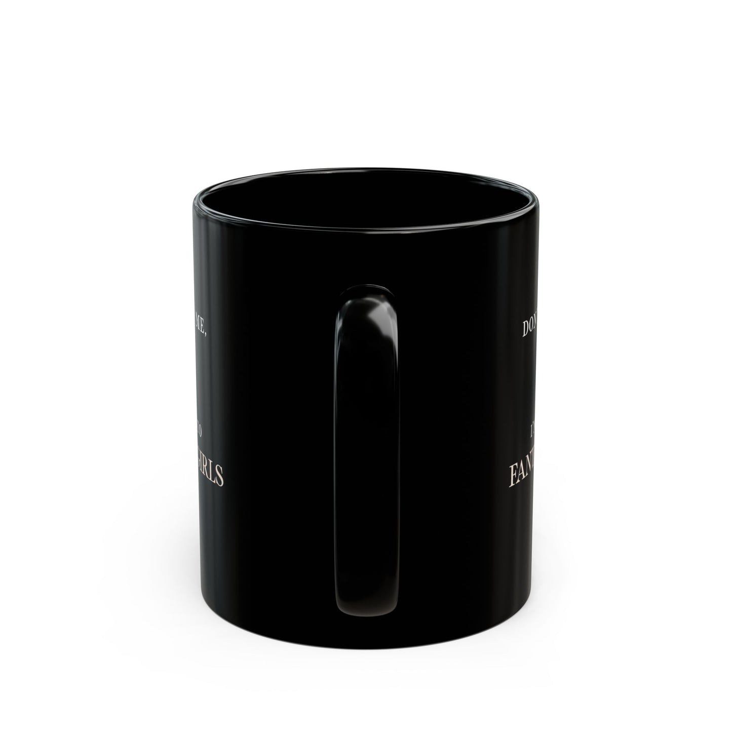 Don't Talk to Me Mug (Black)