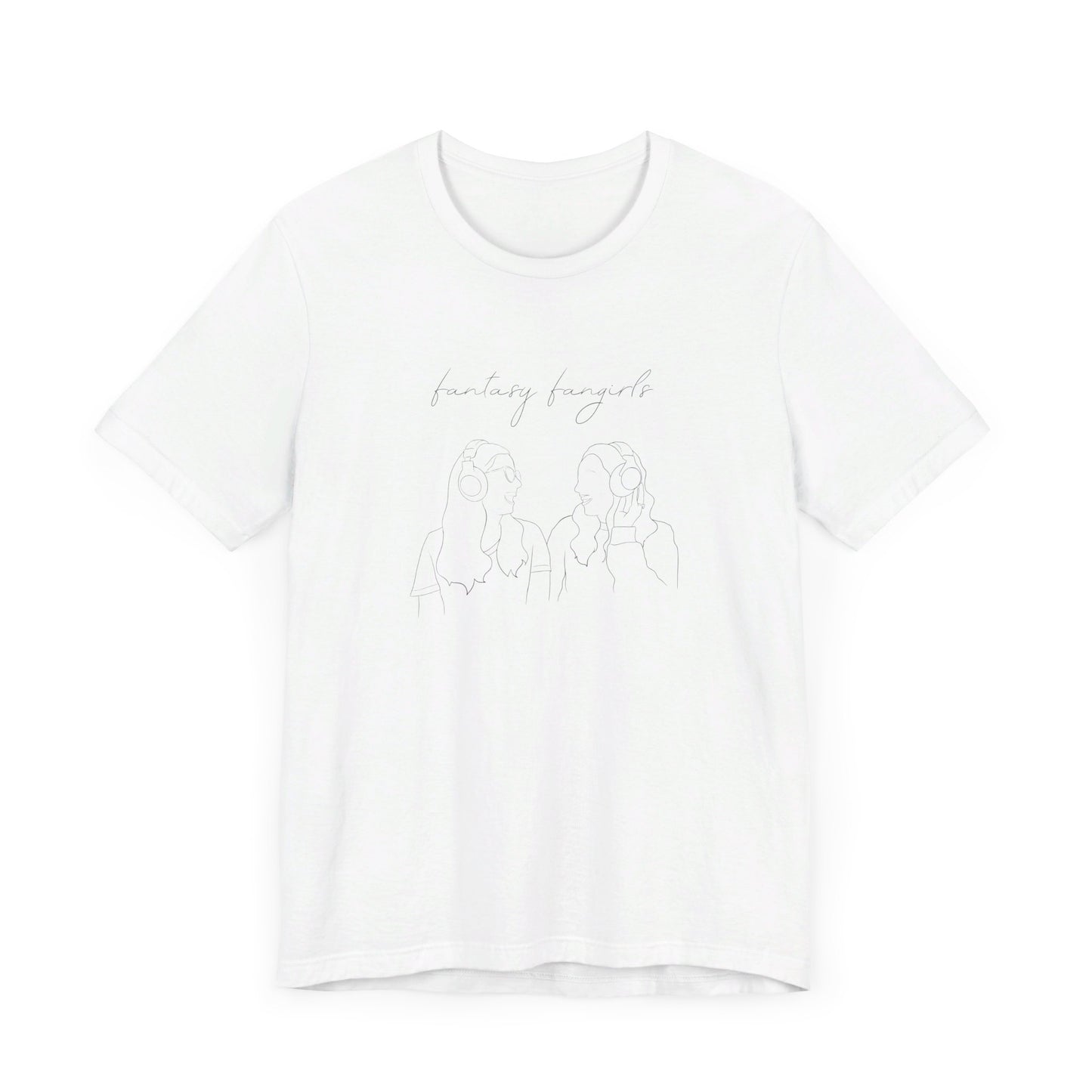 Fantasy Fangirls Minimalist Unisex Short Sleeve Tee