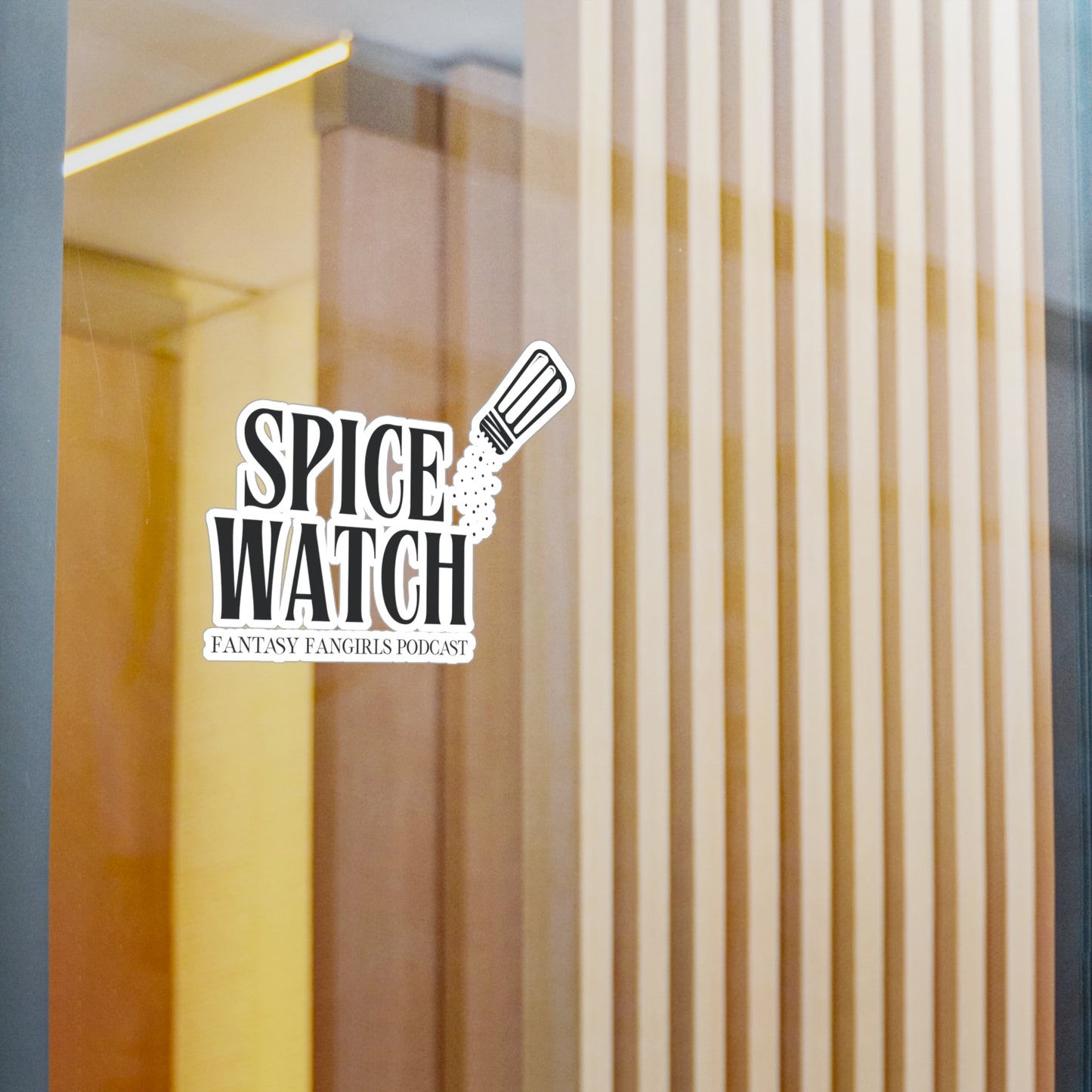 Spice Watch Car Decal