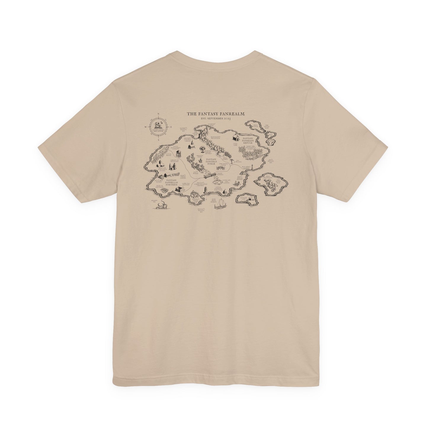 Three Year Anniversary - Map Unisex Tee