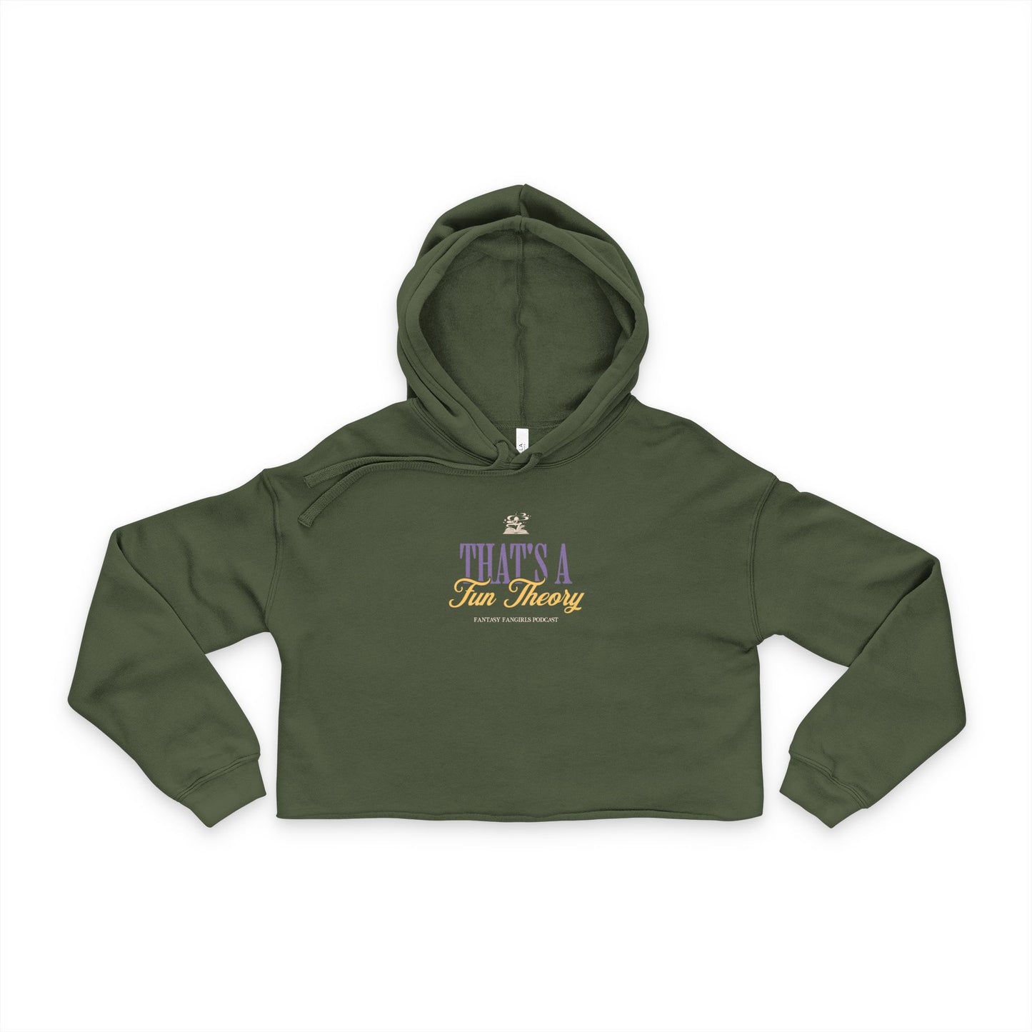 Fun Theory Women's Cropped Hoodie