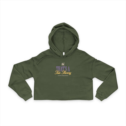 Fun Theory Women's Cropped Hoodie