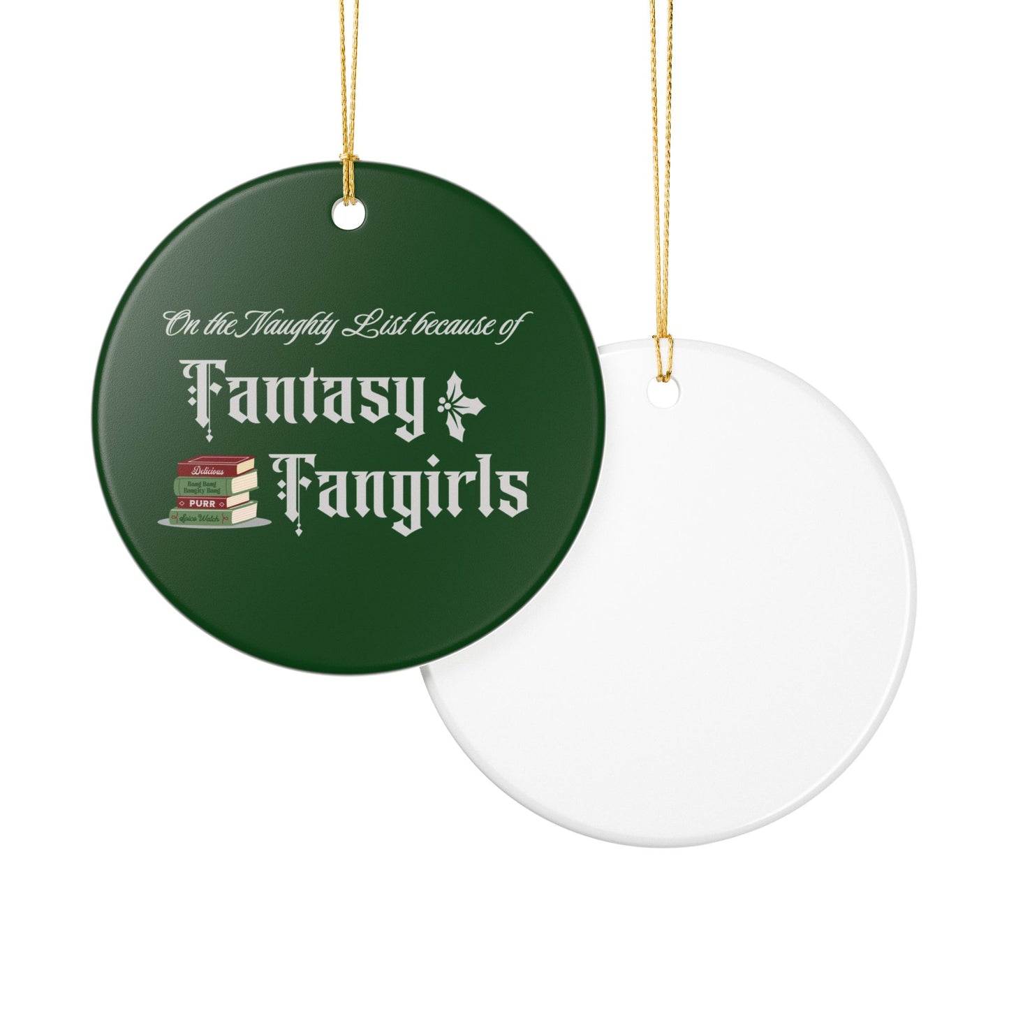 Naughty List Ornament