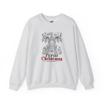 Feral Christmas Unisex Crewneck Sweatshirt