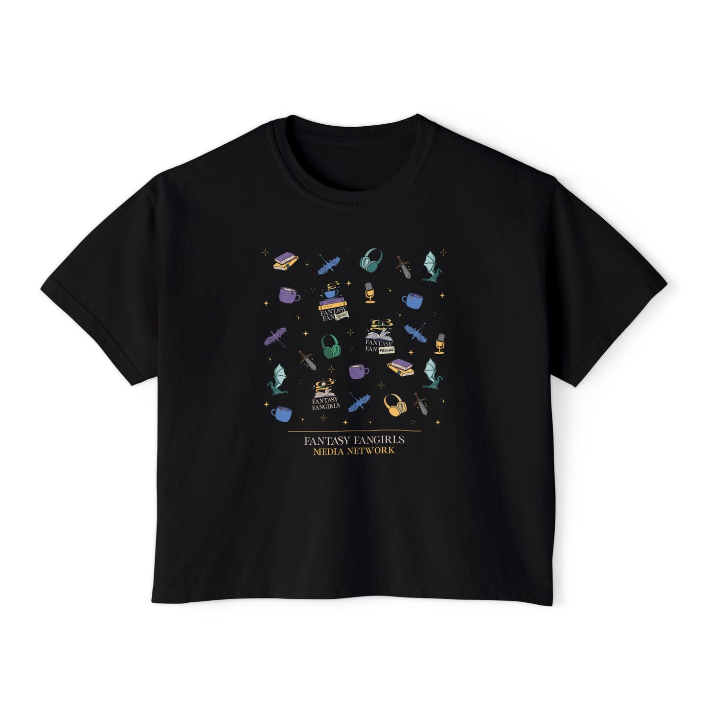 FFG Media Network Doodle Women's Crop Top