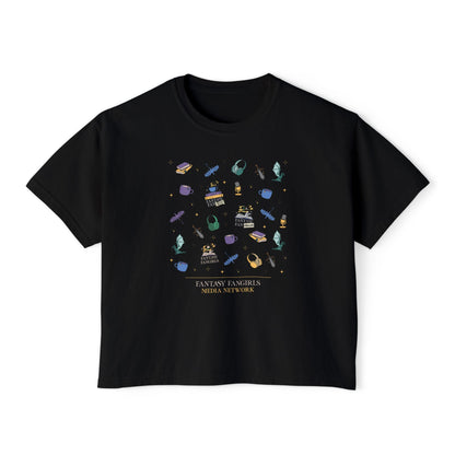 FFG Media Network Doodle Women's Crop Top
