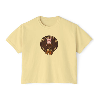 Pig N' Shit | Fantasy FanFellas Women's Crop Top