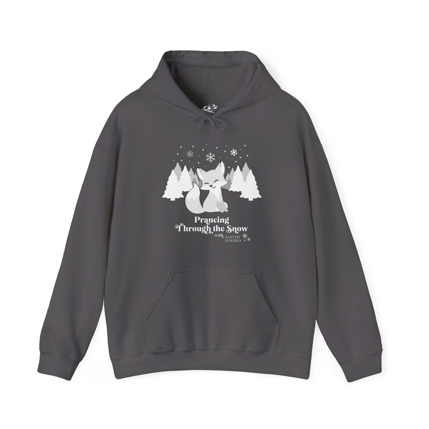 Prancing Through the Snow Unisex Hooded Sweatshirt