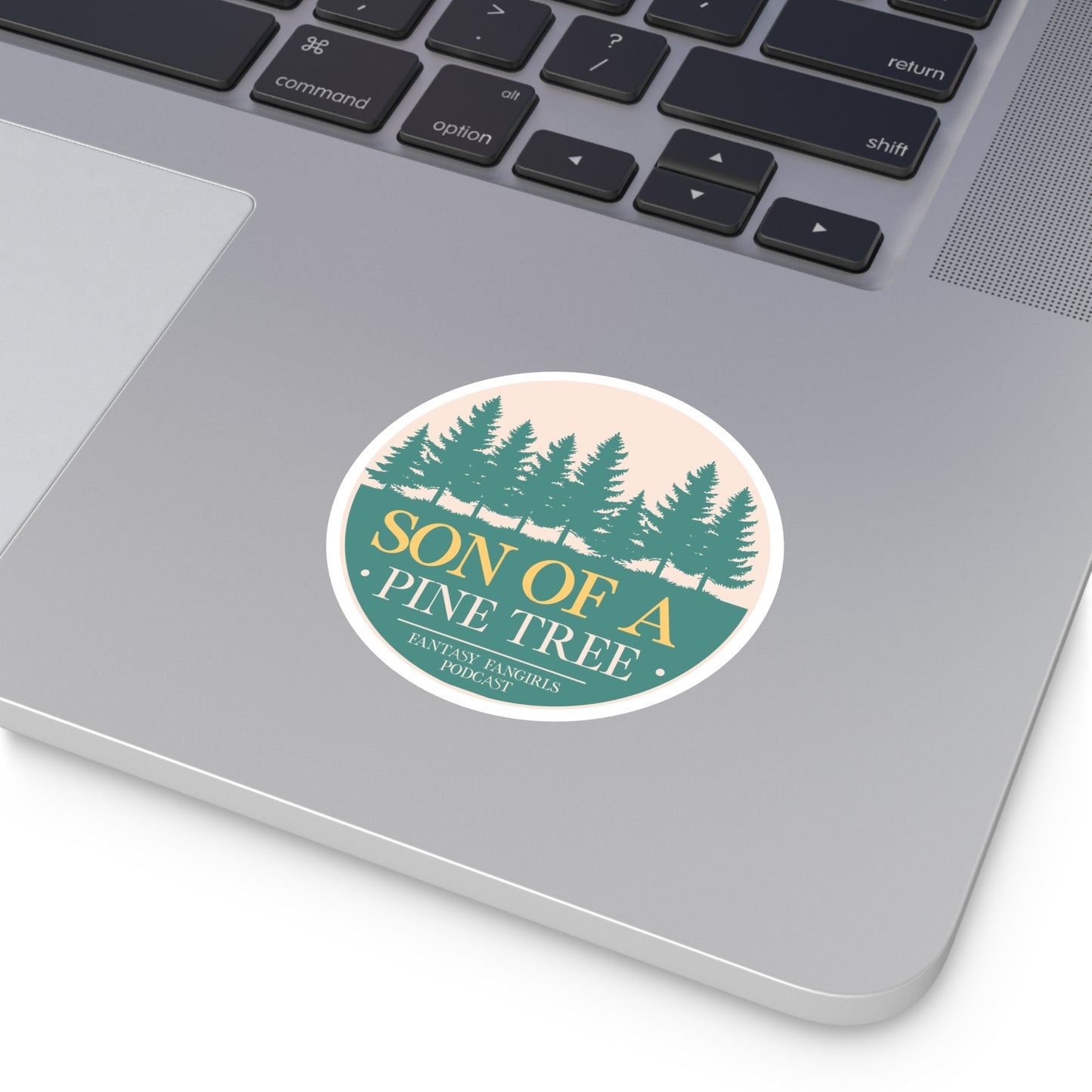 Son of a Pine Tree Round Sticker