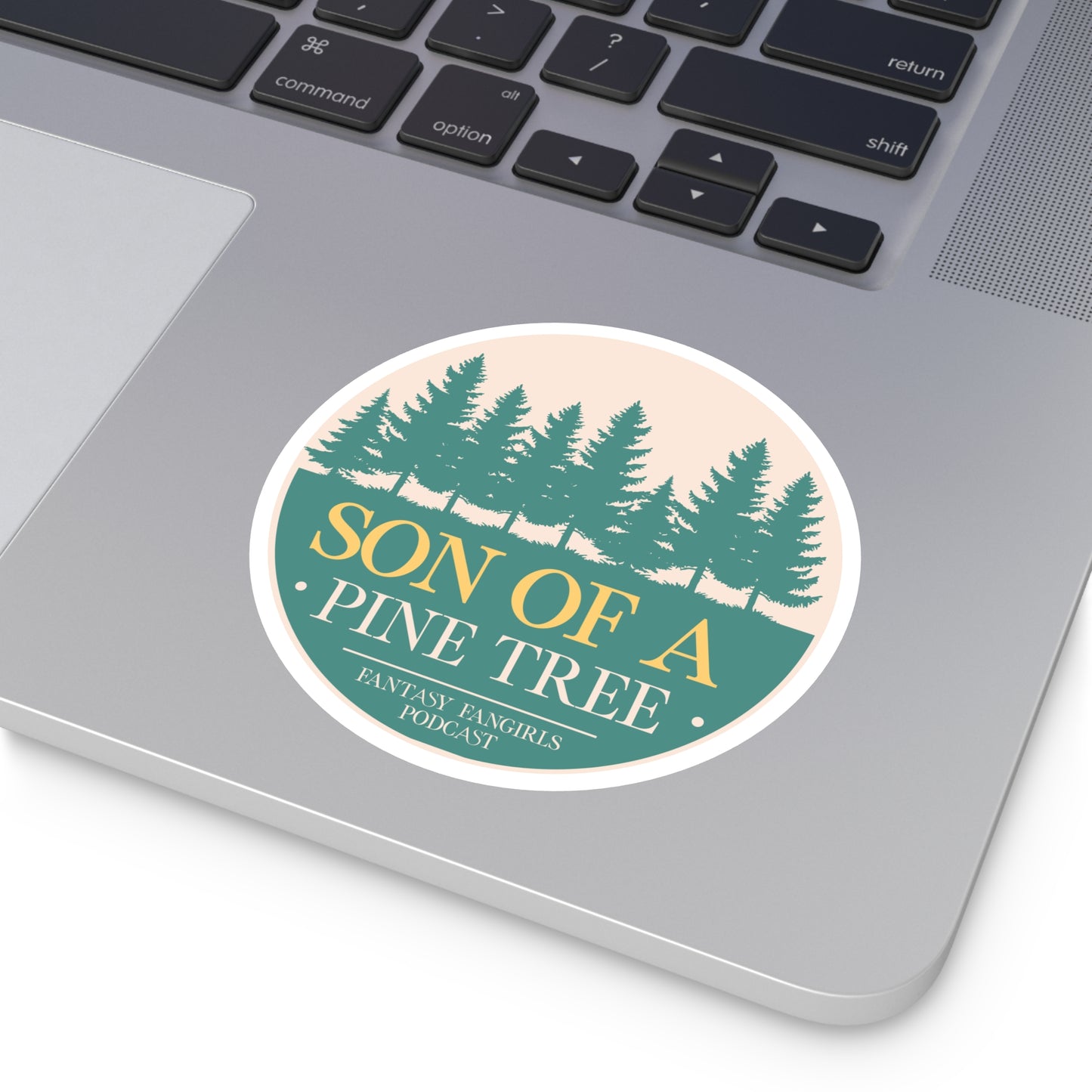 Son of a Pine Tree Round Sticker