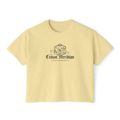 TTRPG - The Crown Meridian Women's Crop Top