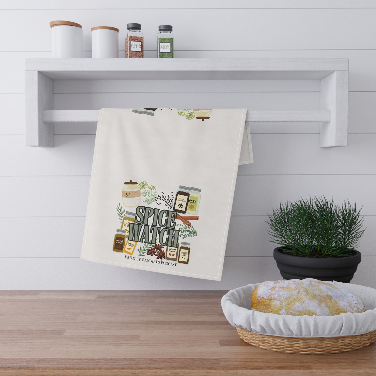 Spice Watch Kitchen Towel