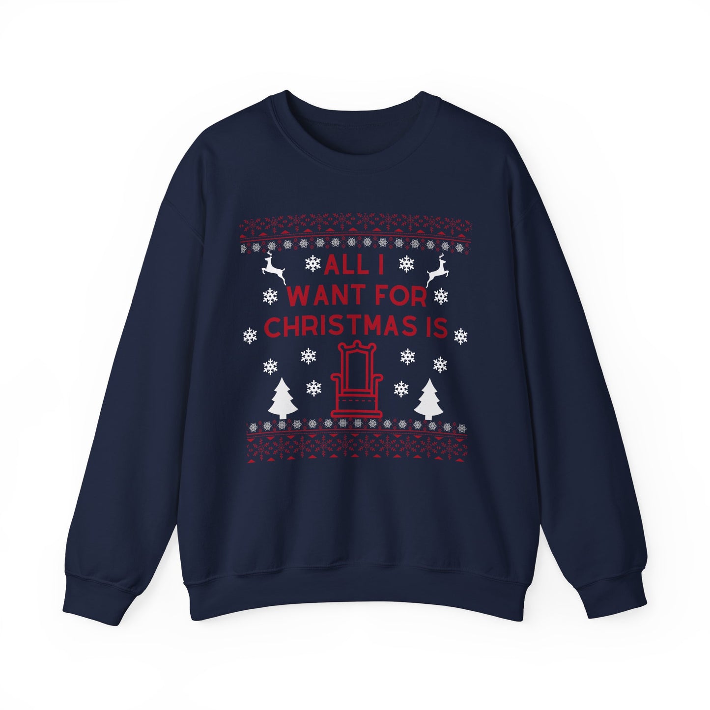 Throne Scene Ugly Holiday Sweater