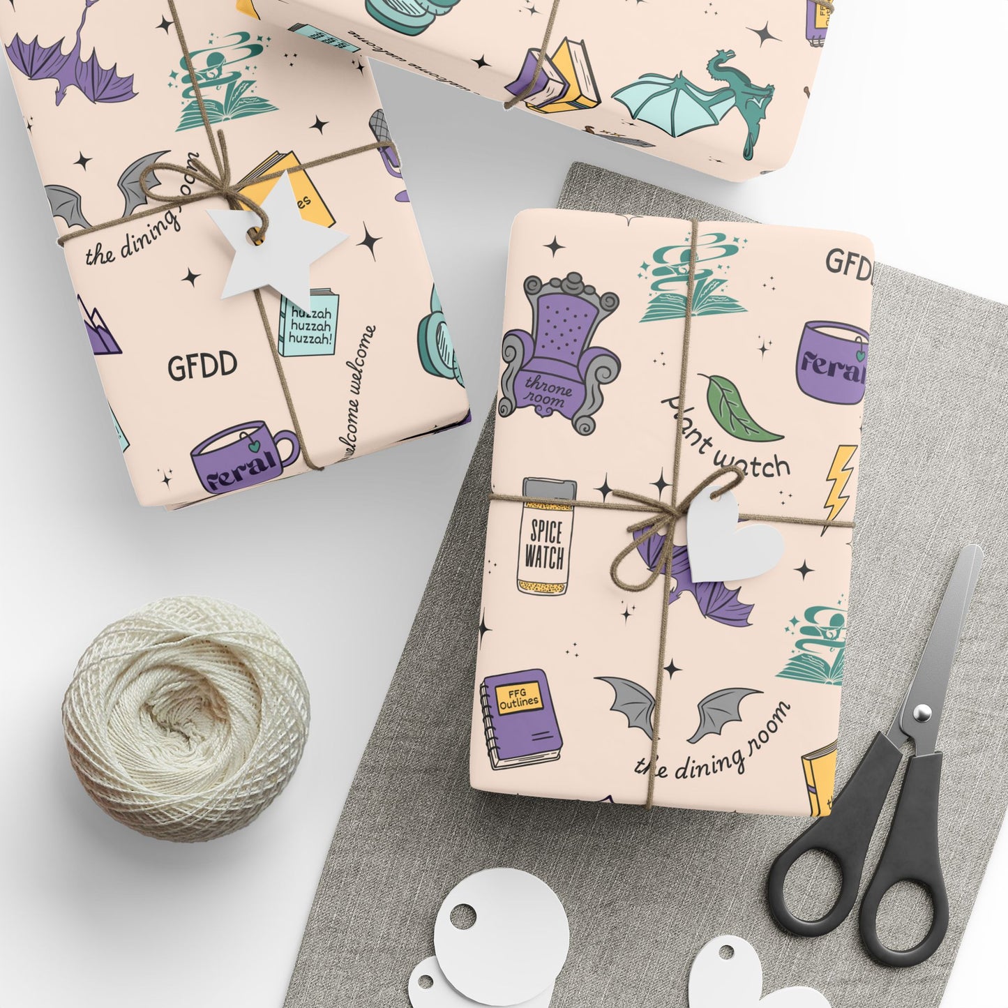 FFG Doodle Wrapping Paper