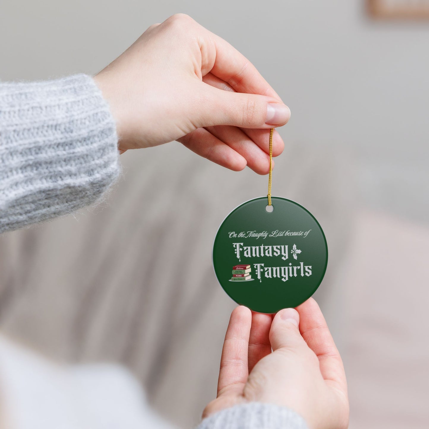 Naughty List Ornament