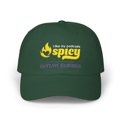 I Like My Podcasts Spicy Embroidered Hat