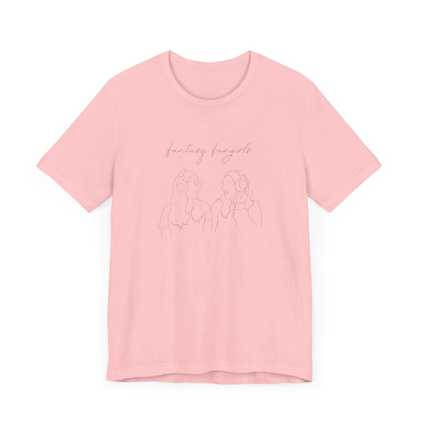 Fantasy Fangirls Minimalist Unisex Short Sleeve Tee