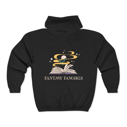Fantasy Fangirls Logo Unisex Zip-Up Hoodie