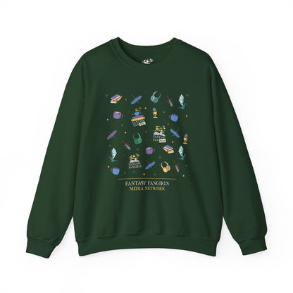 FFG Media Network Doodle Unisex Crewneck Sweatshirt