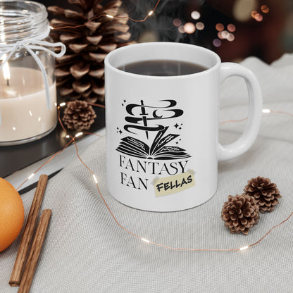 Fantasy FanFellas White Mug
