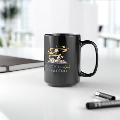 Feral Fan Black Mug (FanClub)