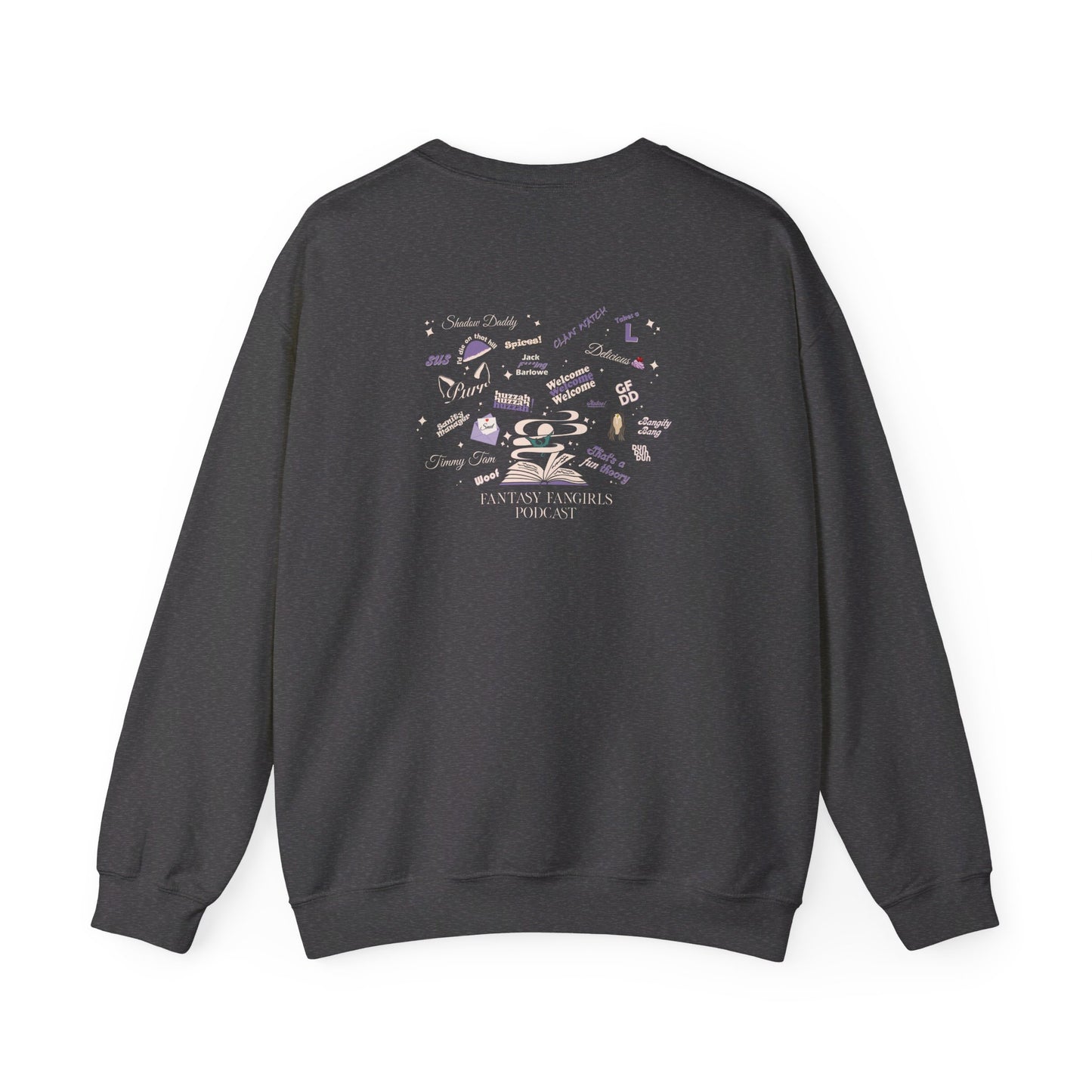 Fantasy Fangirls Collage Unisex Crewneck Sweatshirt