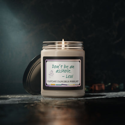 Don't Be an Asshole Scented Soy Candle, 9oz