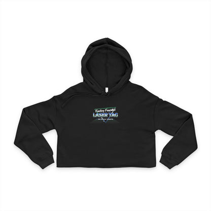 Laser Tag | Fantasy Fanfellas Women's Cropped Hoodie