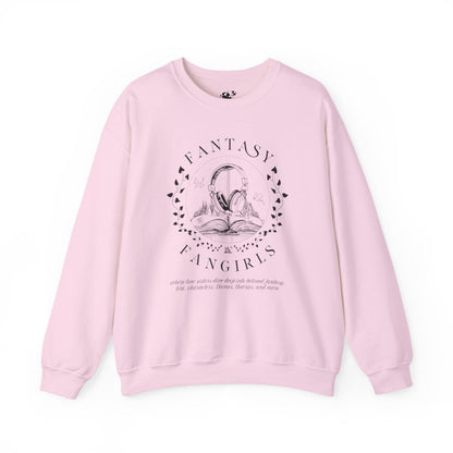 Headphones & Hardcovers Unisex Crewneck Sweatshirt