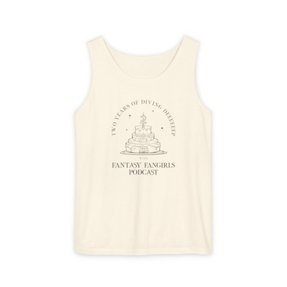 LIMITED TIME: 2 Year Anniversary Birthday Cake Unisex Tank Top