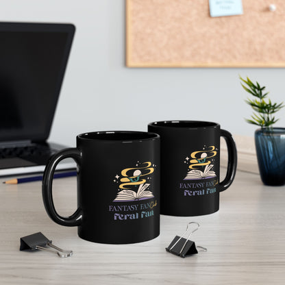Feral Fan Black Mug (FanClub)