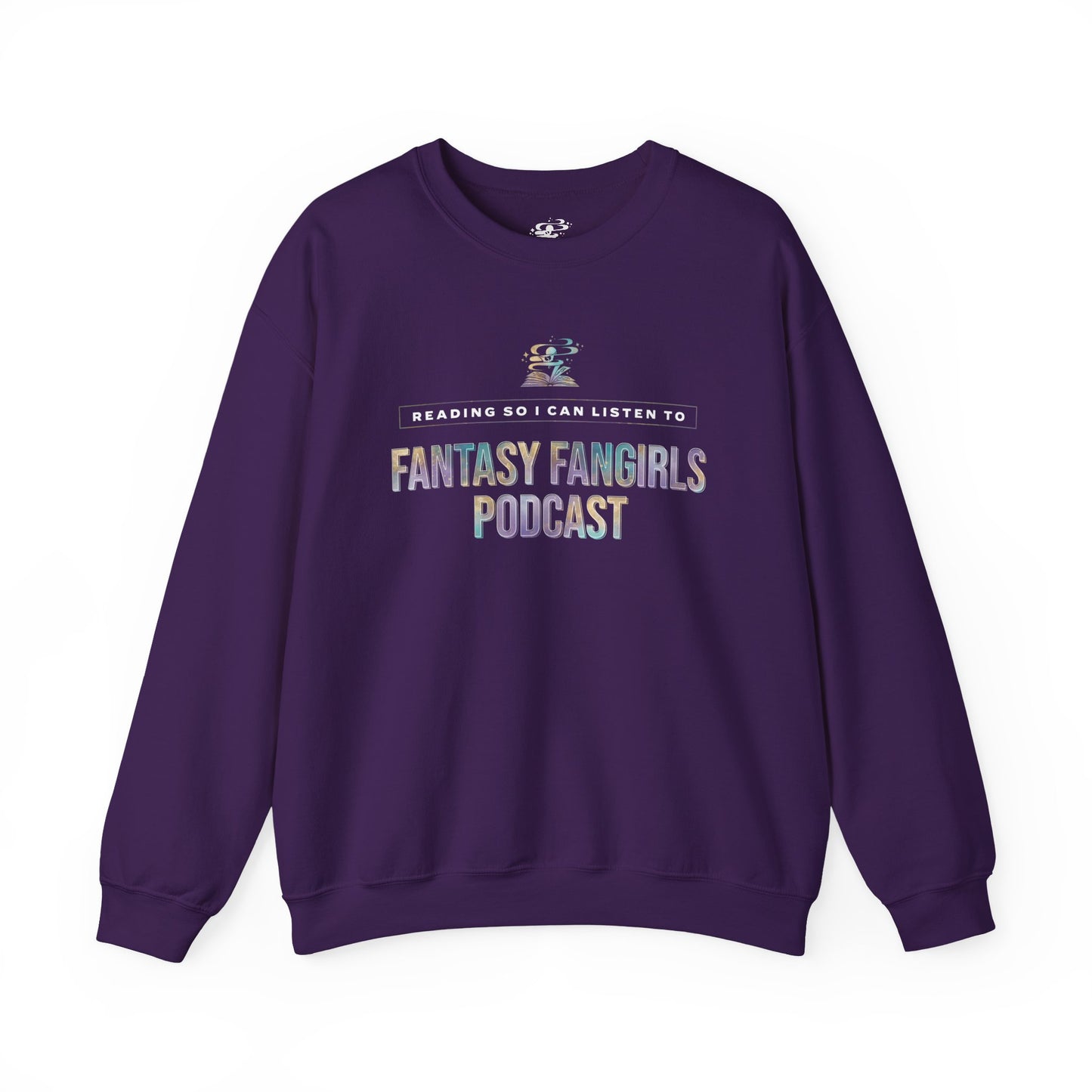 Reading So I Can Listen To FFG Unisex Crewneck Sweatshirt