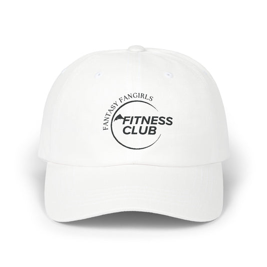 FFG Fitness Club Embroidered Baseball Cap (Patreon) (White, Pink, Light Blue, Tan)