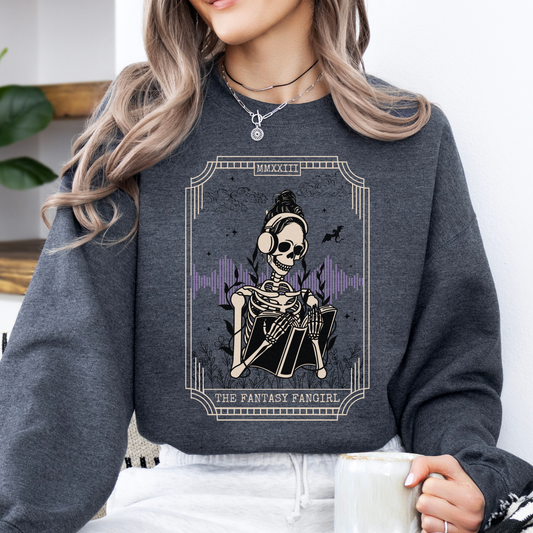 The Fantasy Fangirl Unisex Crewneck Sweatshirt