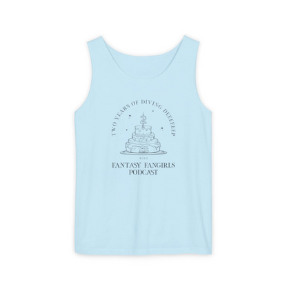 LIMITED TIME: 2 Year Anniversary Birthday Cake Unisex Tank Top
