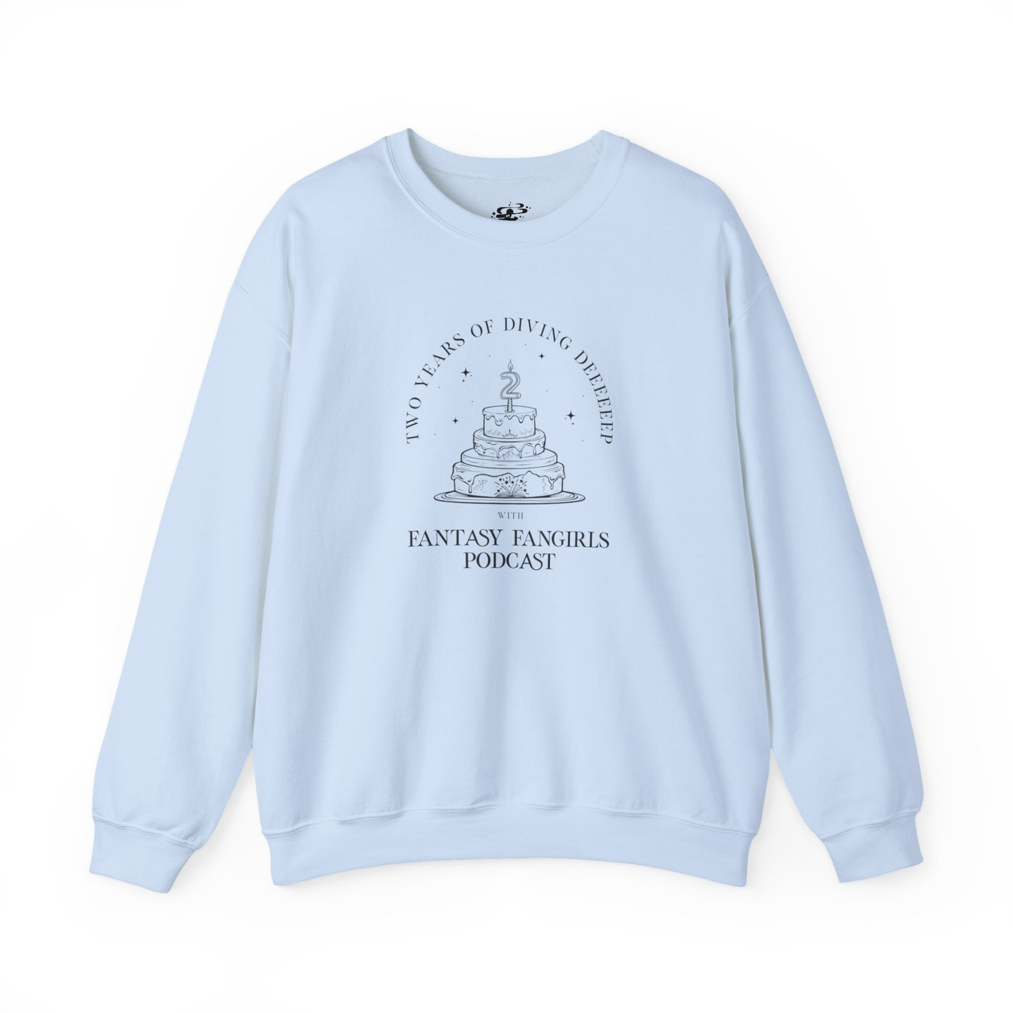 LIMITED TIME: 2 Year Anniversary Birthday Cake Unisex Crewneck Sweatshirt