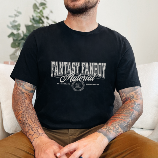 Fantasy Fanboy Material Unisex Tee