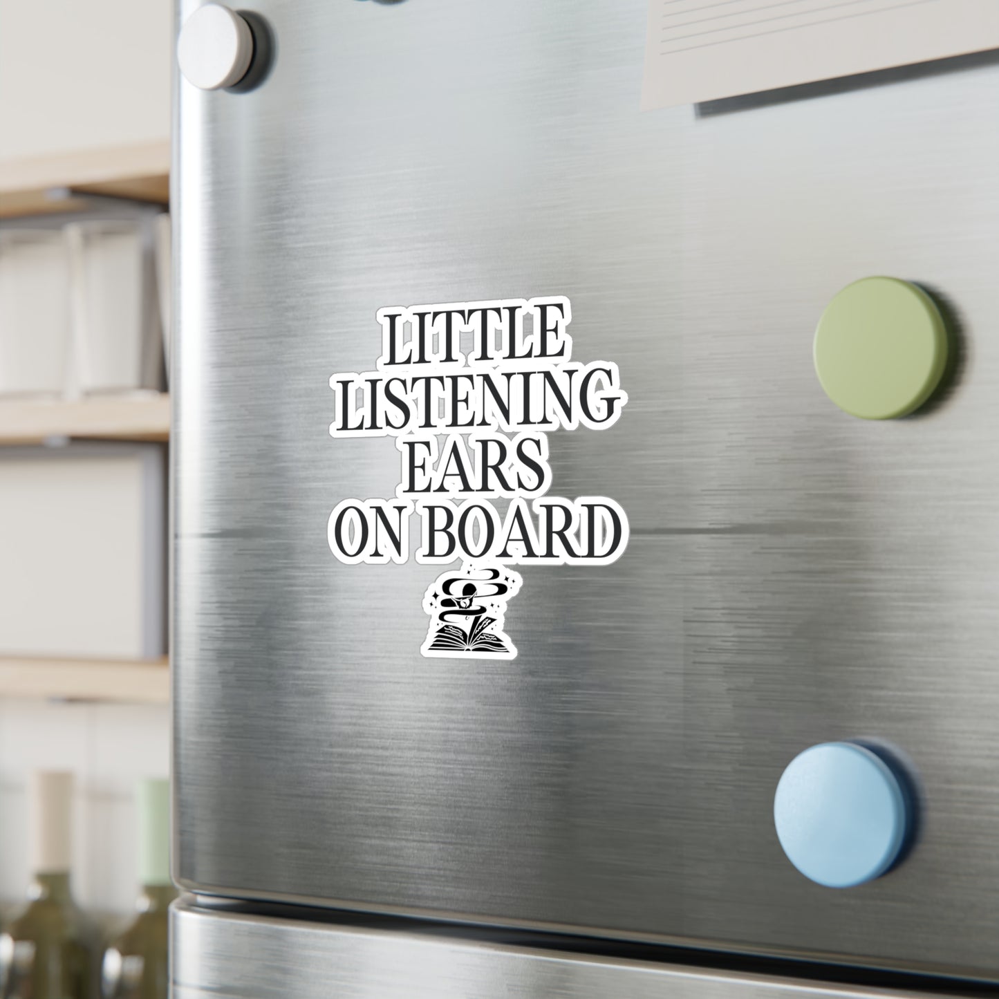 Little Listening Ears Car Decal