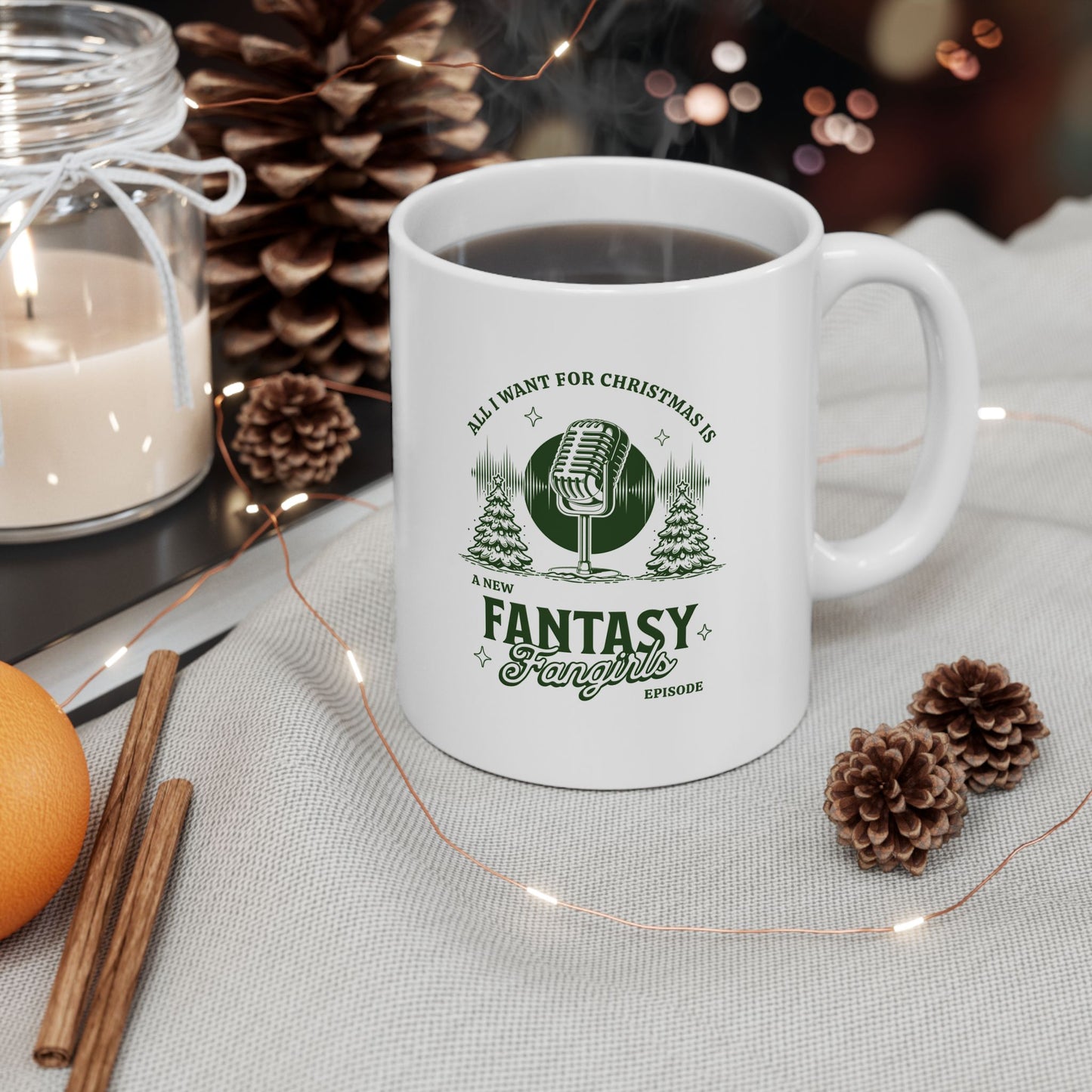 All I Want for Christmas White Mug