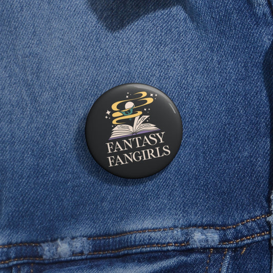 Fantasy Fangirls Logo Pin Buttons