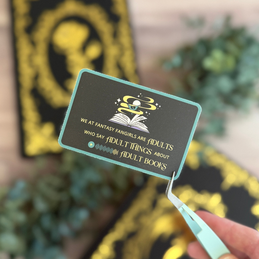 Adults Who Say Adult Things Sticker