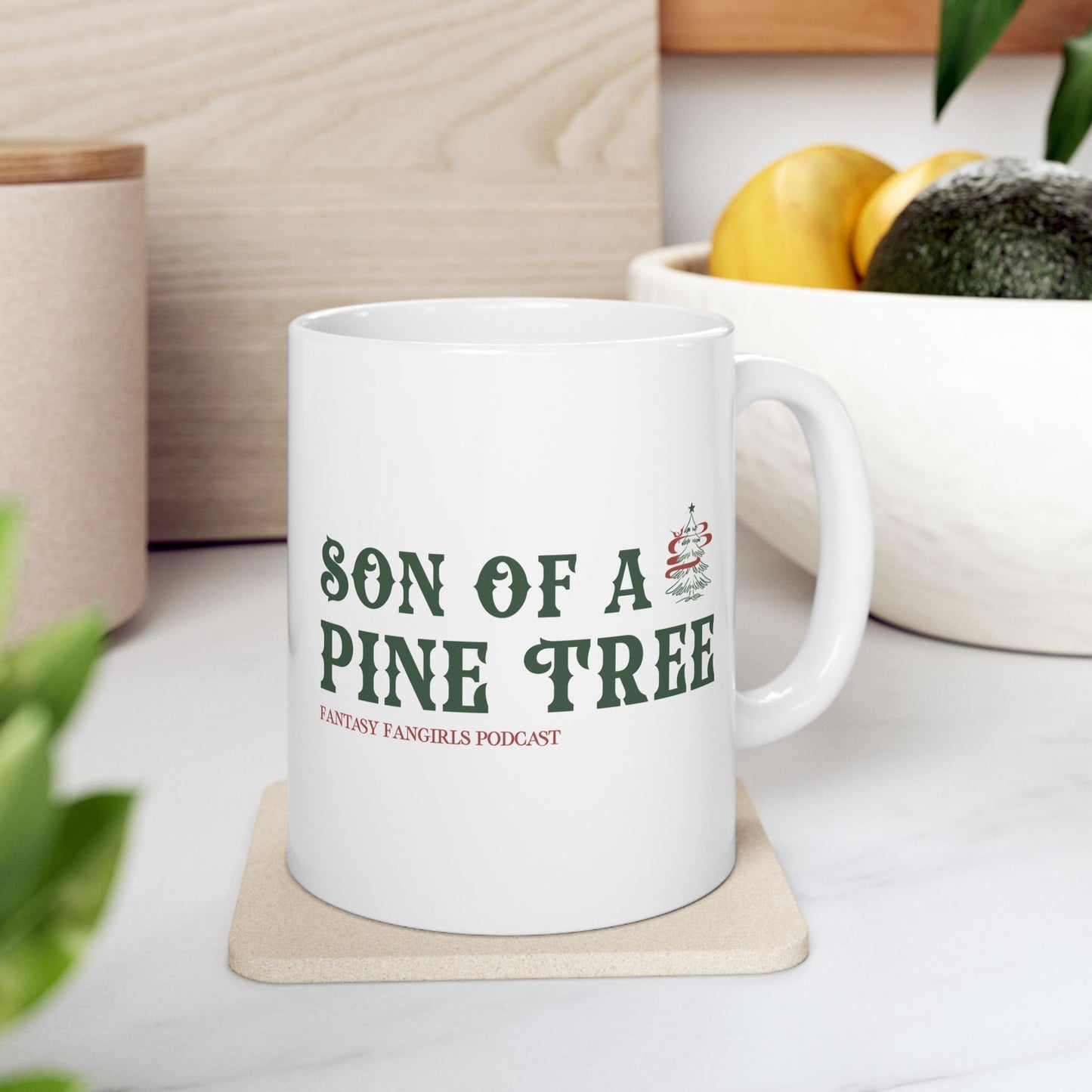 Son of a Pine Tree White Mug