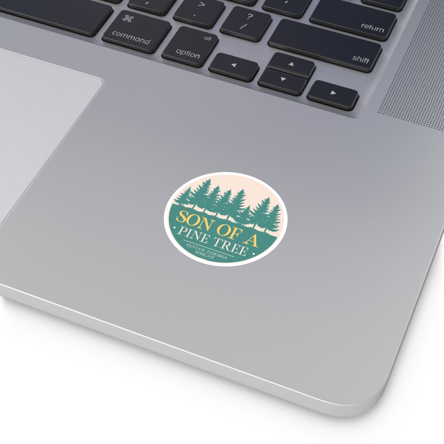 Son of a Pine Tree Round Sticker