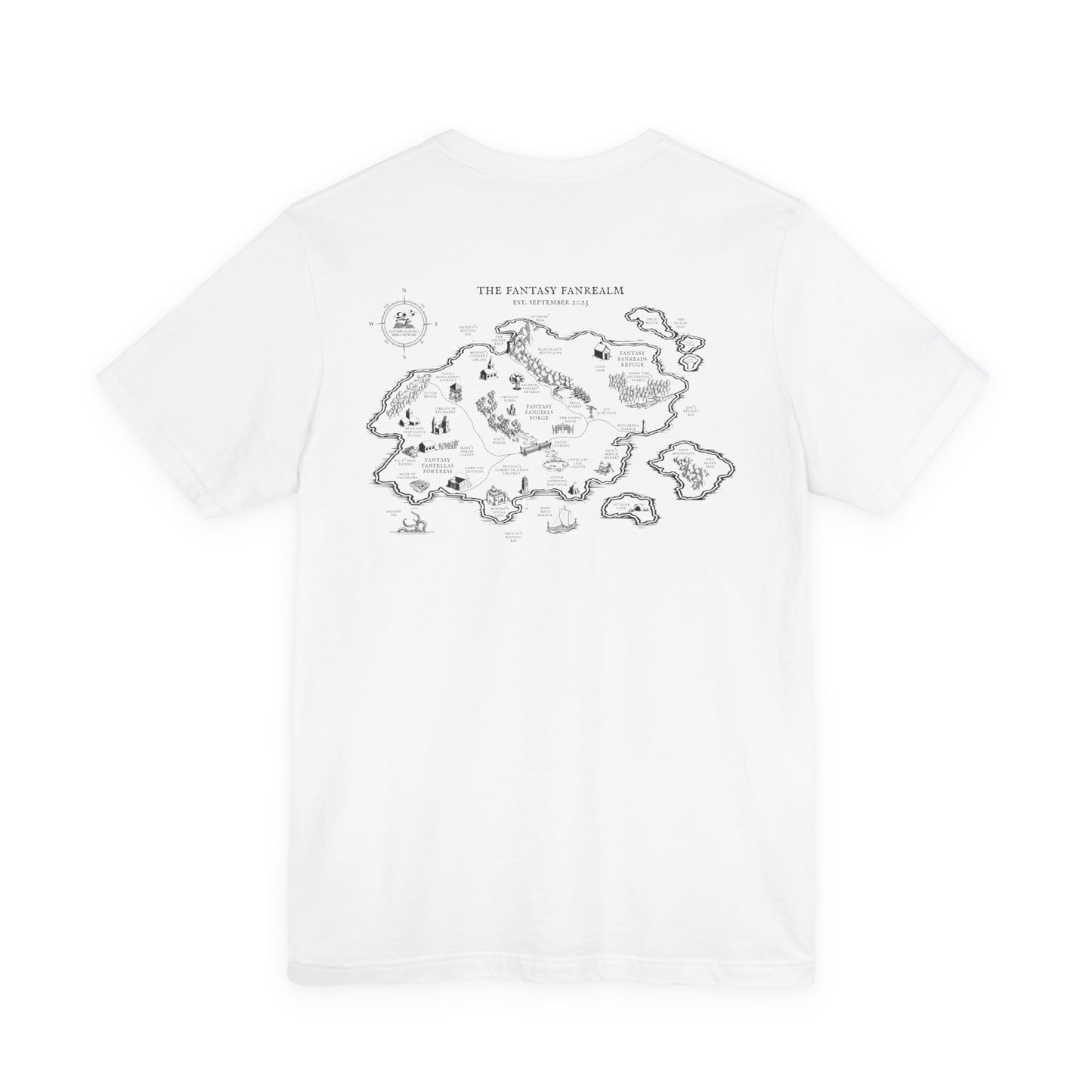 Three Year Anniversary - Map Unisex Tee
