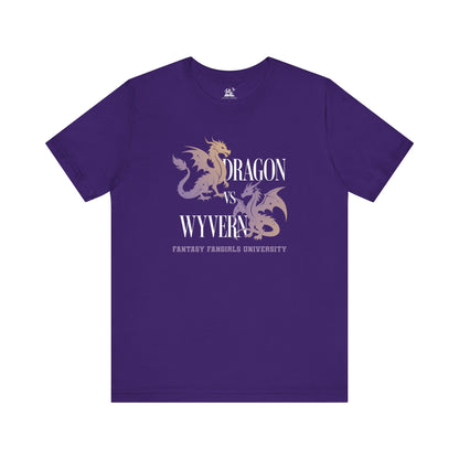 Dragon vs. Wyvern | FFGU Unisex Short Sleeve Tee