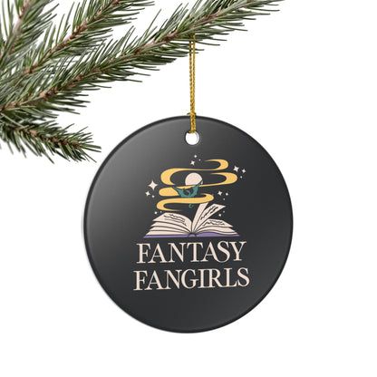 Fantasy Fangirls Logo Ornament
